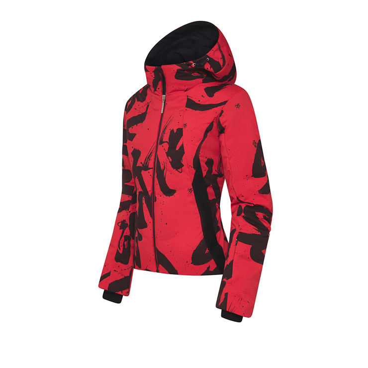ELECTRIC RED MAMI DESCENTE PRINT(FRONT)